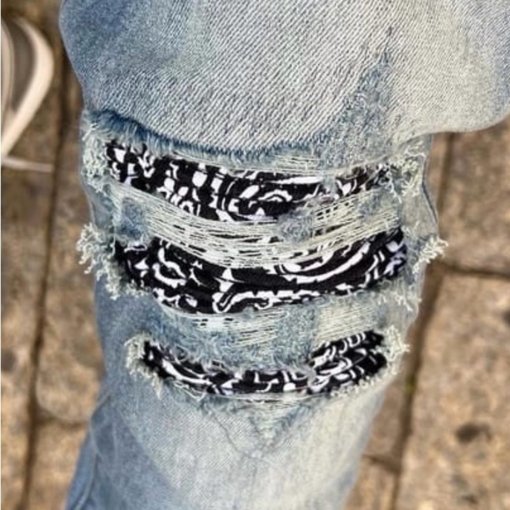 Faygo Bandana Light  Denim size 29 worn 1x $90